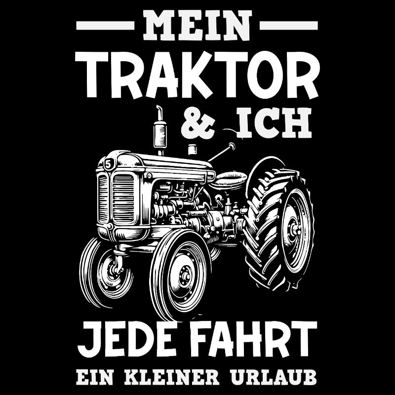 My tractor and I make every trip a little holiday