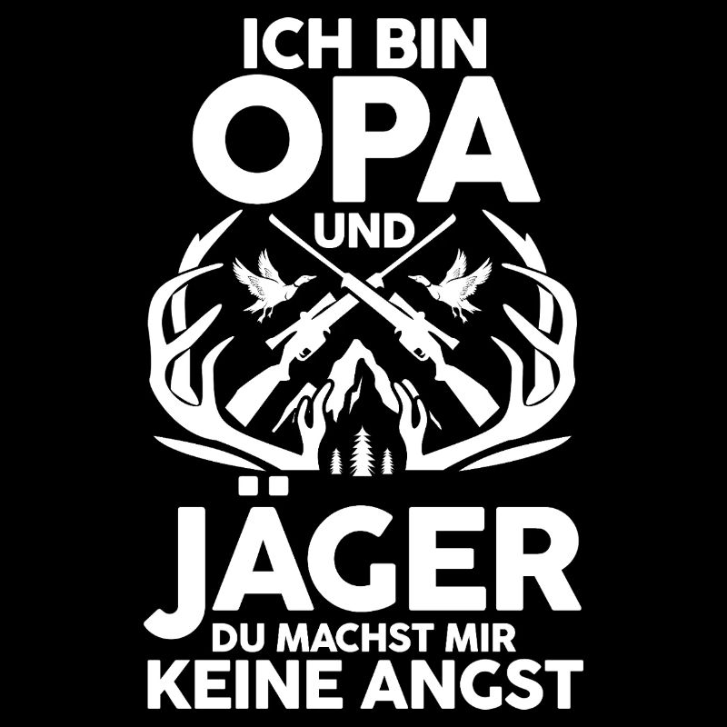 Opa Großvater Jagd Jagen Waidmann Jäger