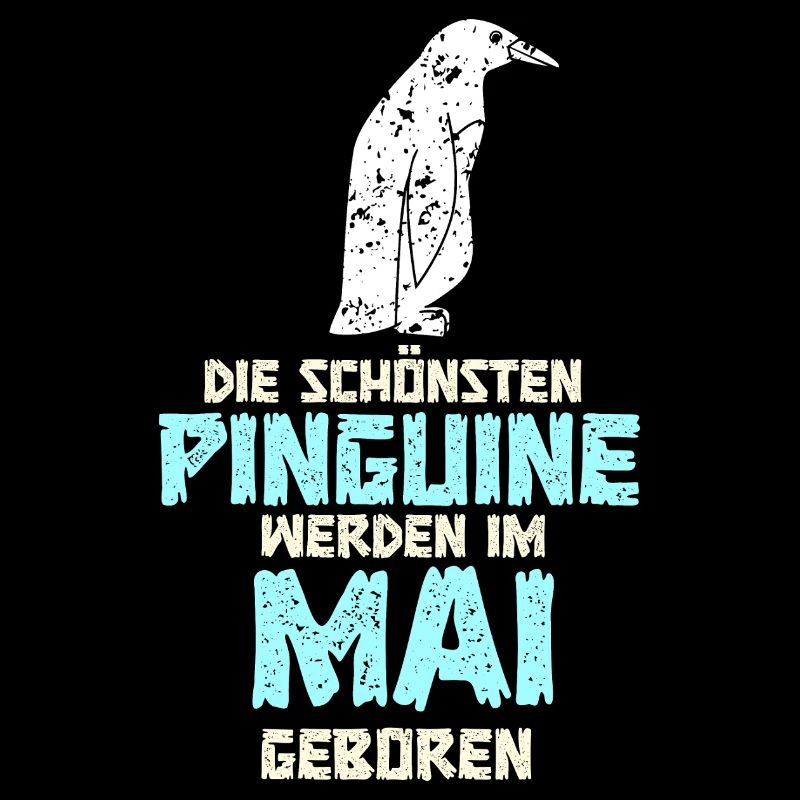 May Birthday Penguin Saying Funny