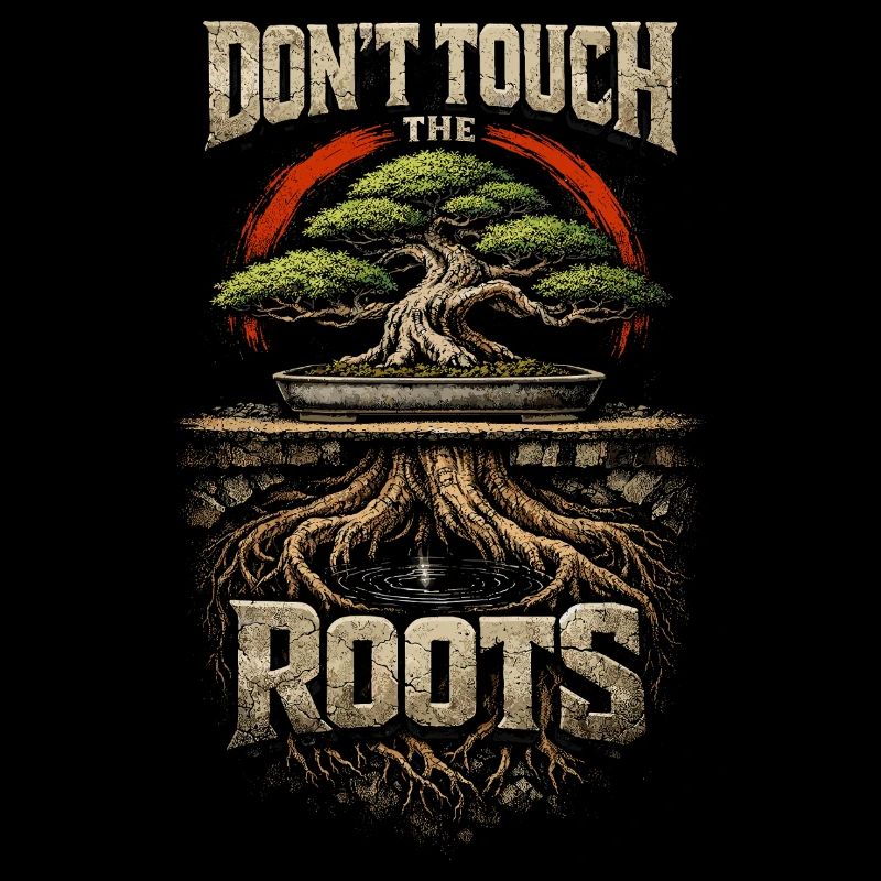 Bonsai Tree Don't Touch The Roots