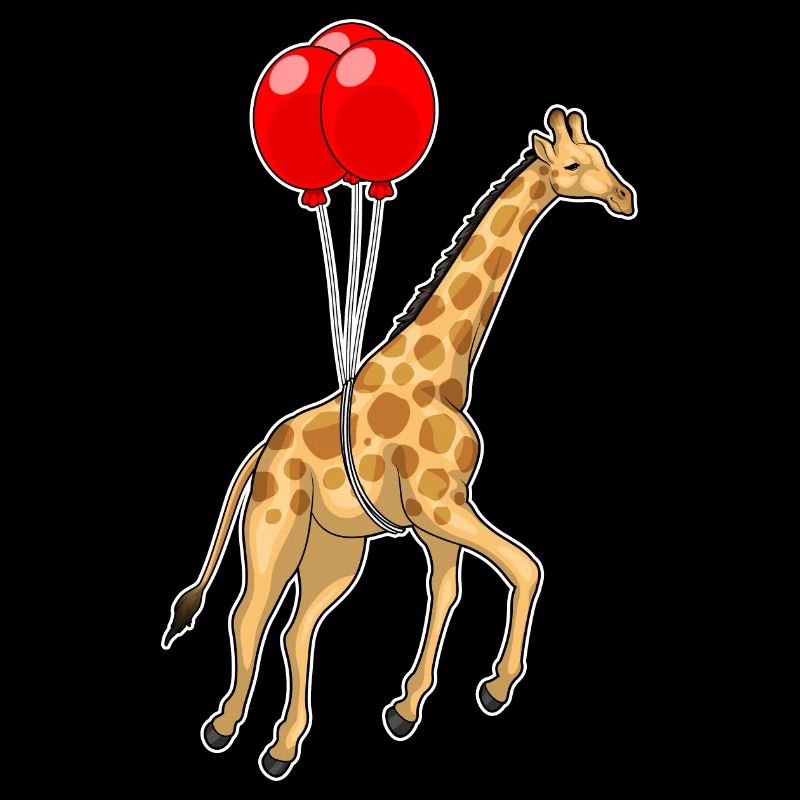 Giraffe Luftballon