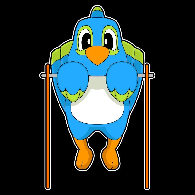 Parrot Bodybuilder Tractions Culturisme