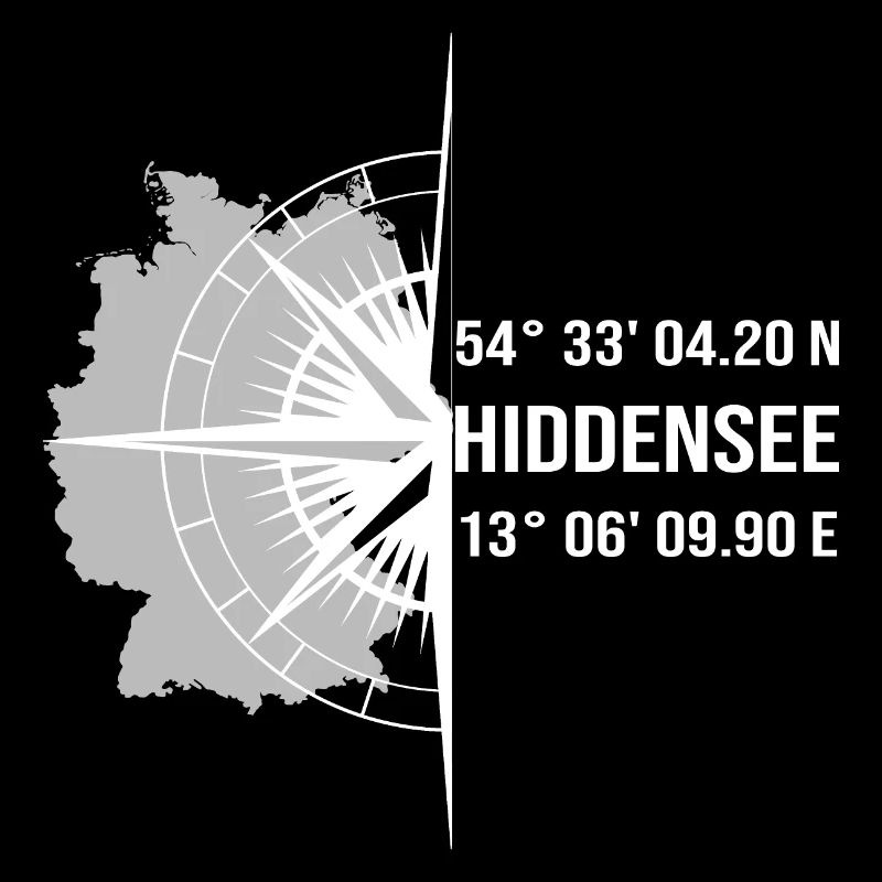 Koordinaten Hiddensee