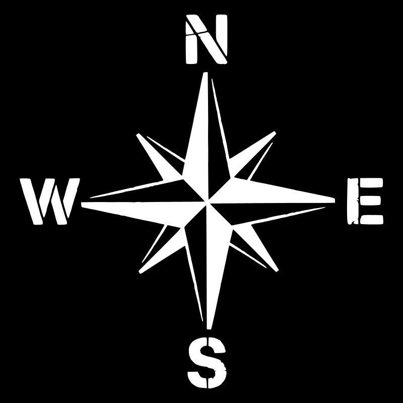 Kompass Windrose Clean Navigation