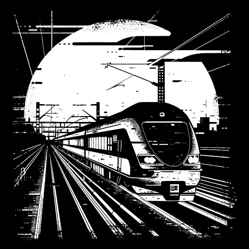 Eisenbahn Zeichnung