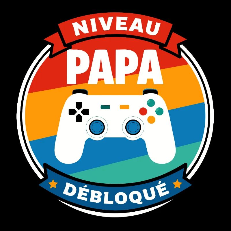 Papa-Level Entsperrtes Abzeichen