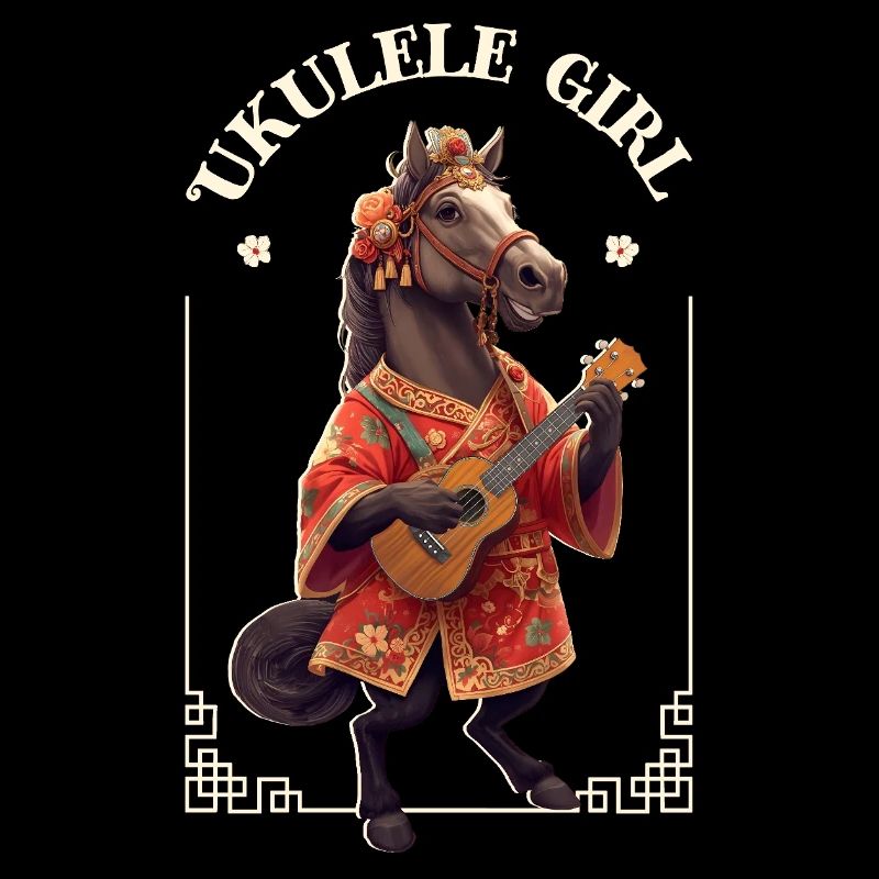 Cheval ukulélé