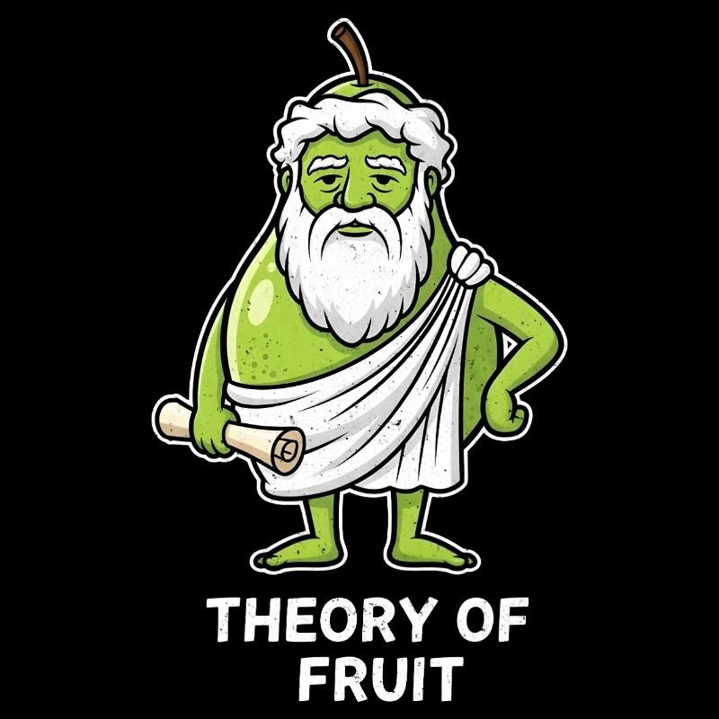 Frucht-Theorie Grüner Philosoph Birne
