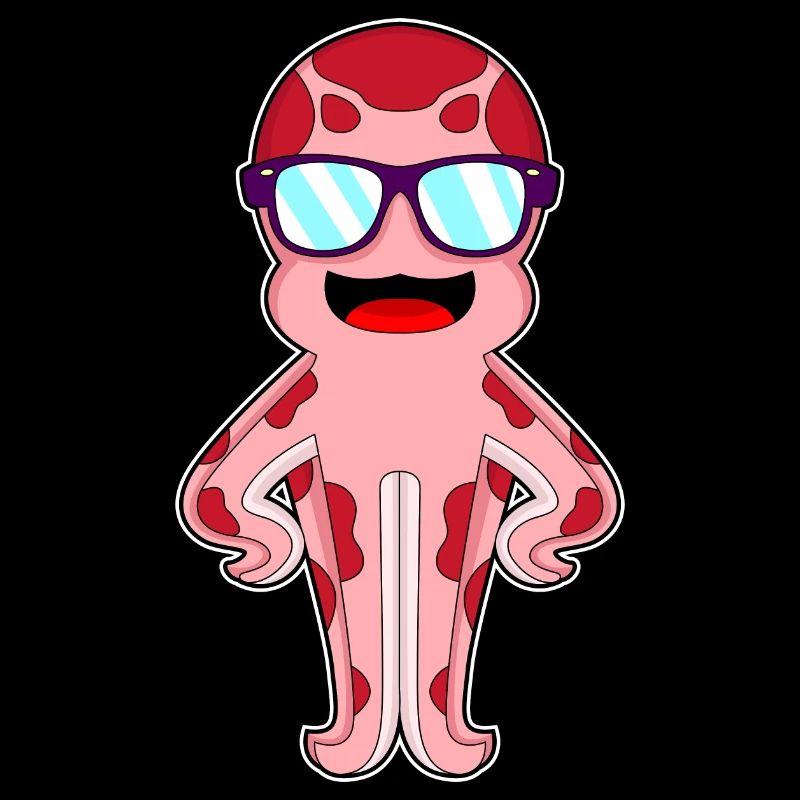 Krake Sonnenbrille