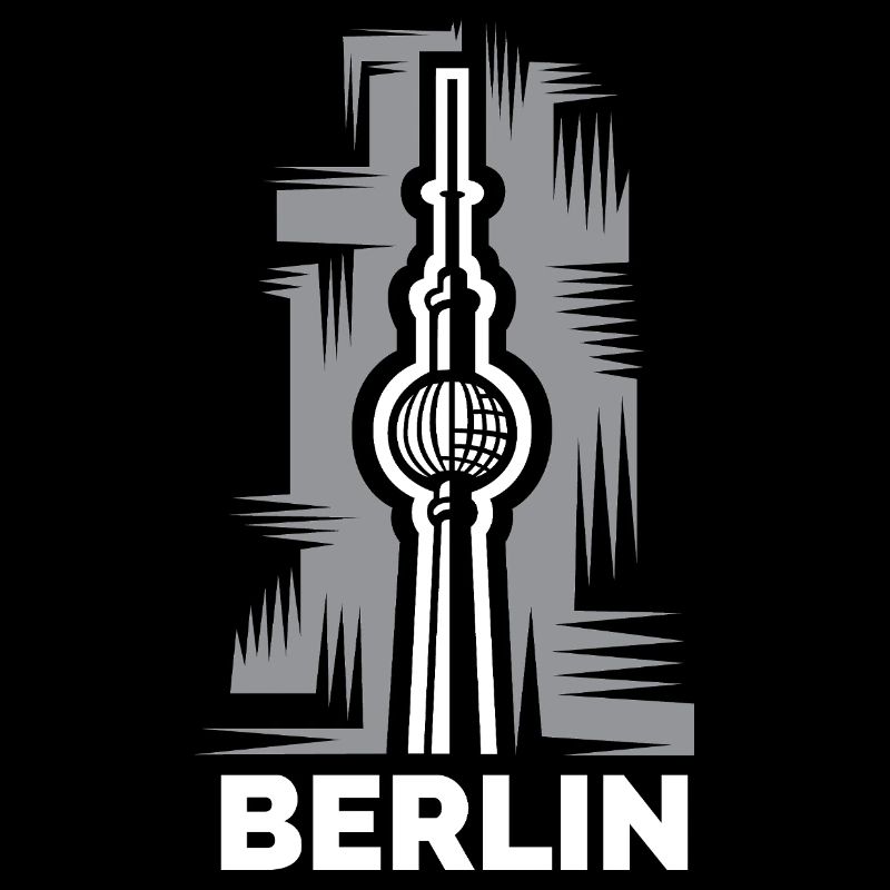 Berliner Fernsehturm - Stadtsymbol als Logo