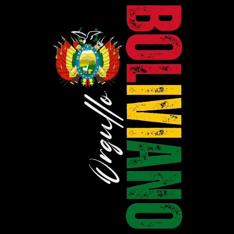Bolivian pride, vertical design