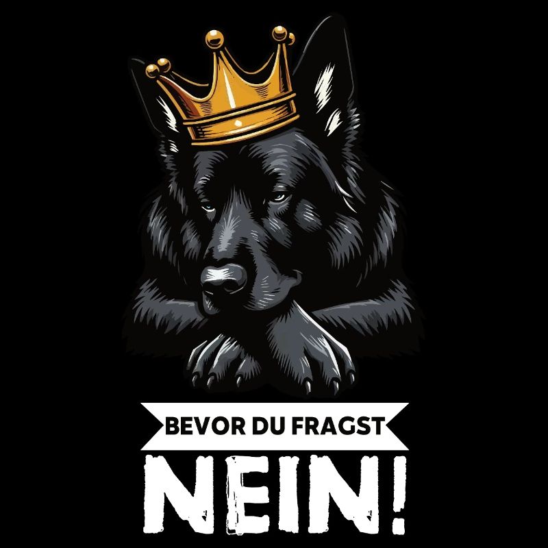Bevor Du Fragst Schwarzer Schäferhund Schäferhunde