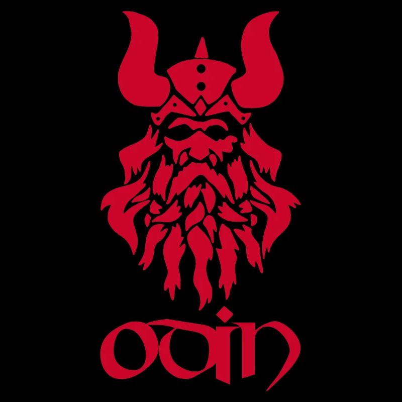 Norse God Odin (red)