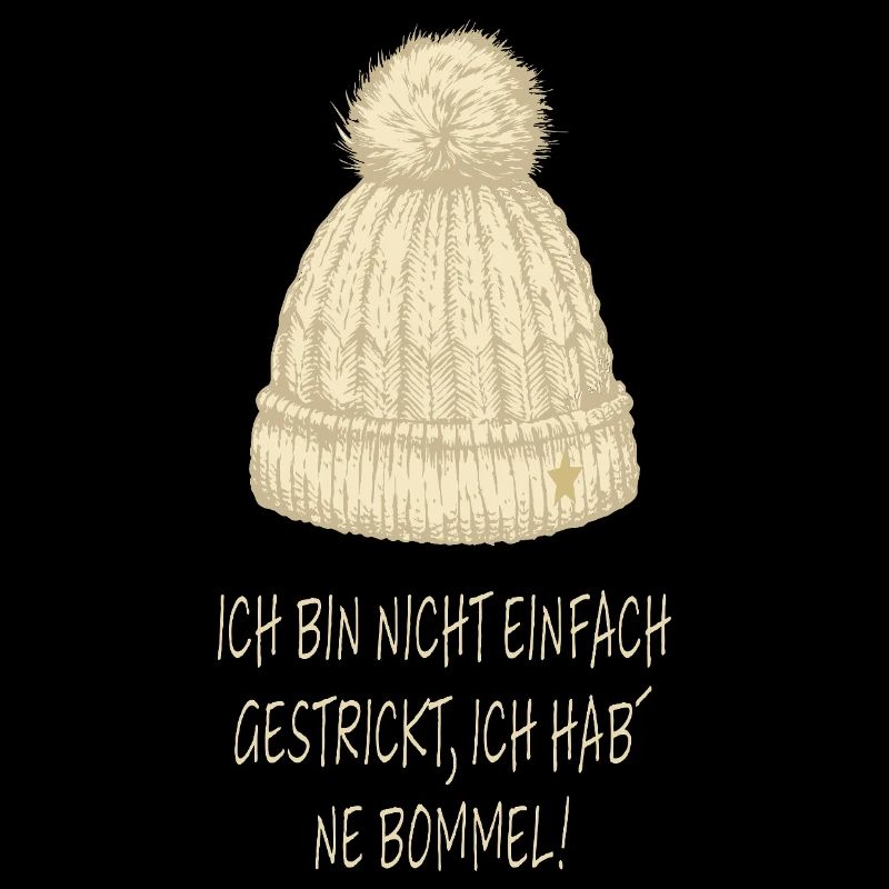 J’ai un pompon – Winter Humor Hat
