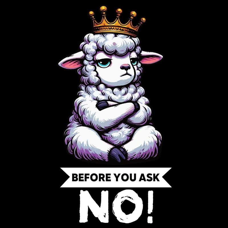 Before You Ask Schaf Schafe Schäfer Schafhalter 