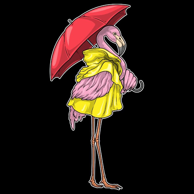 Flamingo Regenschirm
