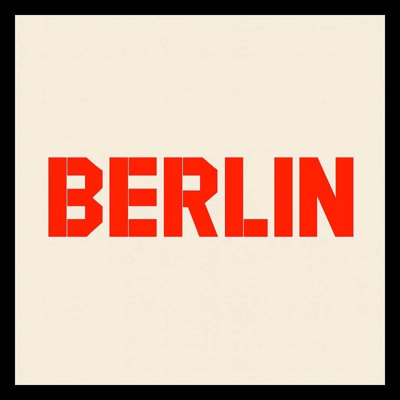 Berlin Bold Block Text