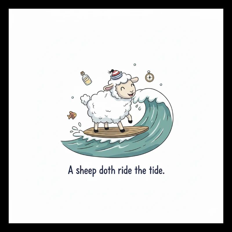 Surfing Sheep