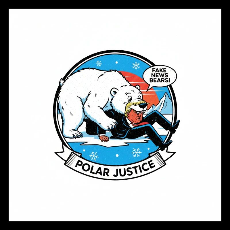 PolarJustice Karikatur