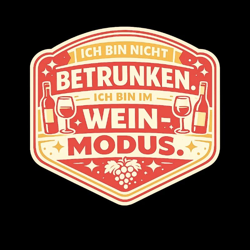 Weinmodus Badge