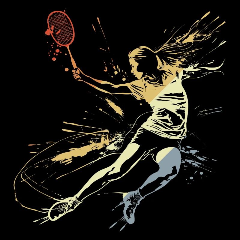Badminton Mme Grafitti