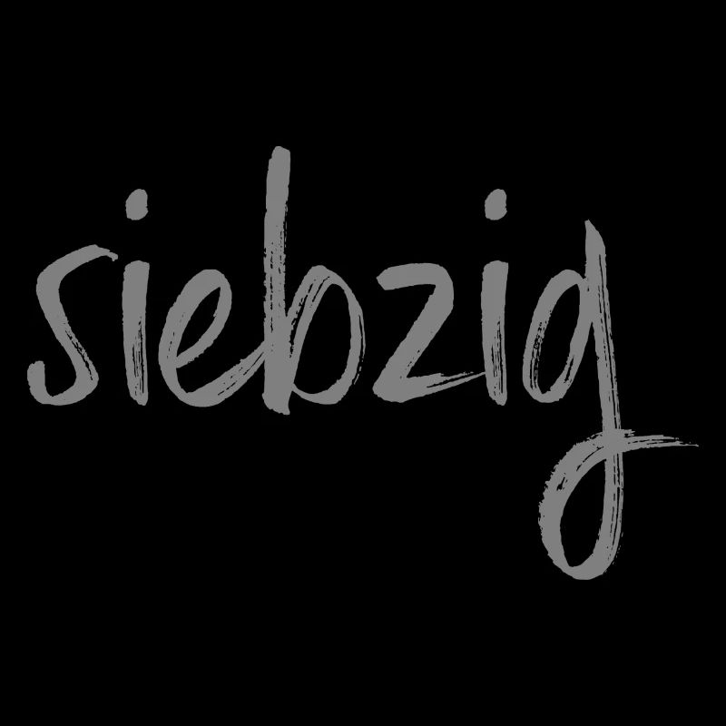 70 siebzig 70. Geburtstag Geschenk Geschenkidee