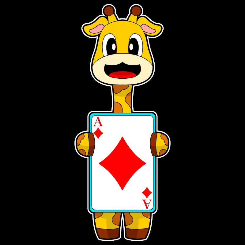 Giraffe Poker Pokerkarten