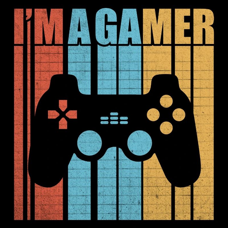 I'm a Gamer Gaming Zocker nerd and game Controller