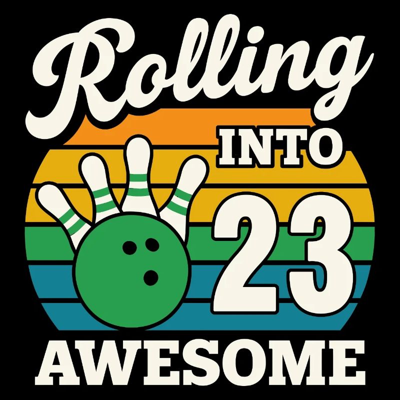 Mit der Bowlingkugel in die 23 rollen