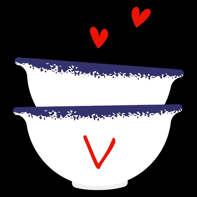 Letter v Breton bowls