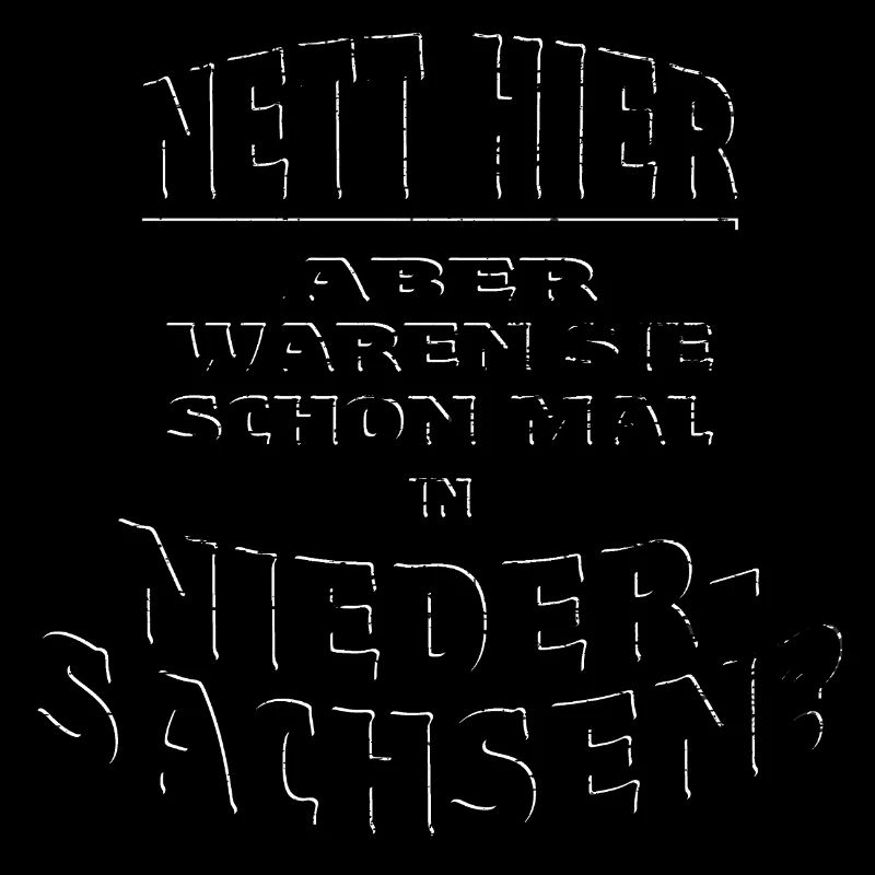 Nett Hier NIEDERSACHSEN Rundbogen embossed