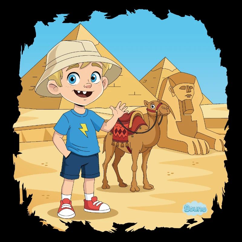 Bouno en Égypte - Aventure aux pyramides