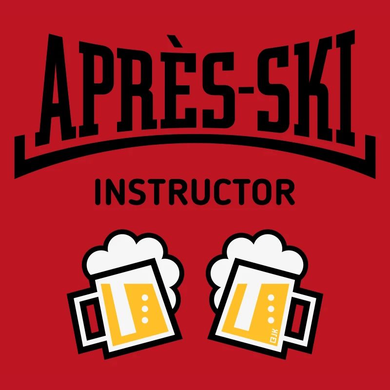 Après-Ski Instructor (Bier Apres Ski Konkav POS3C)