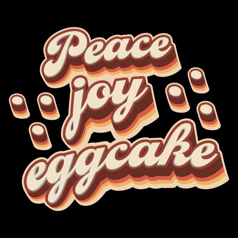 Peace Joy Eggcake