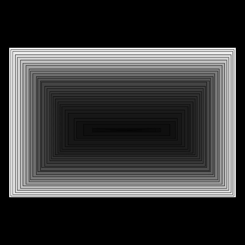 Schwarzer Grauton Tunnel Muster