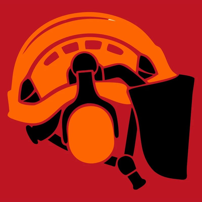 Forestry helmet, tree care, forest workers, lumberjacks