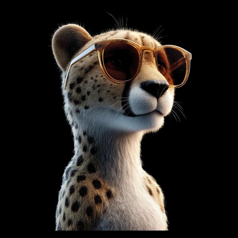 Guépard Guépard Gros chat Amoureux des chats Guépard