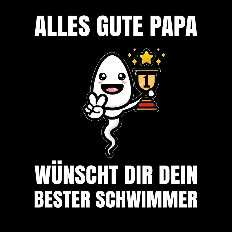 Alles Gute Papa wünscht dir dein bester Schwimmer