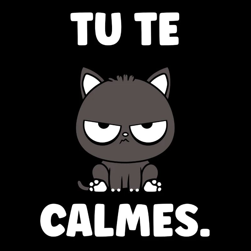 Chaton grognon: Tu te calmes