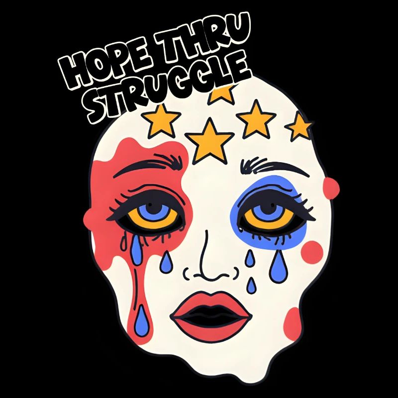Hope thru Struggle Maske