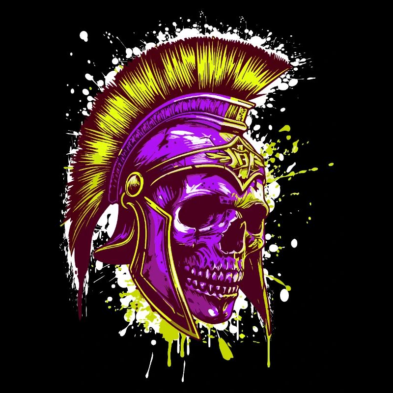 Casque de crâne spartiate Spartan
