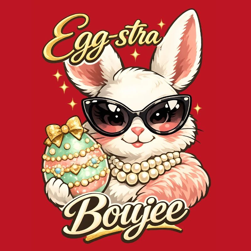 Eggstra Boujee Easter Bunny Easter