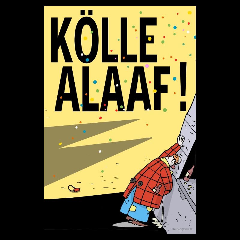 Cartoon Alaaf du Carnaval de Cologne