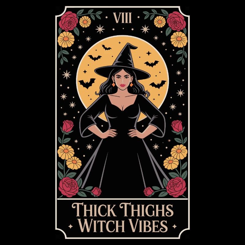 Thick Thighs Witch Vibes Tarot