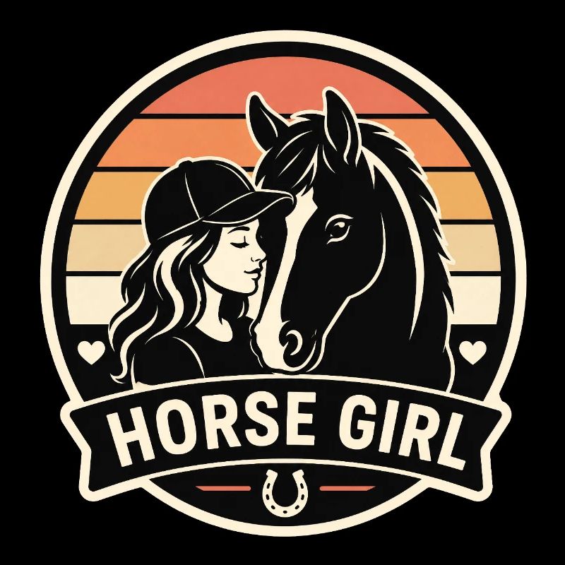 fille cheval