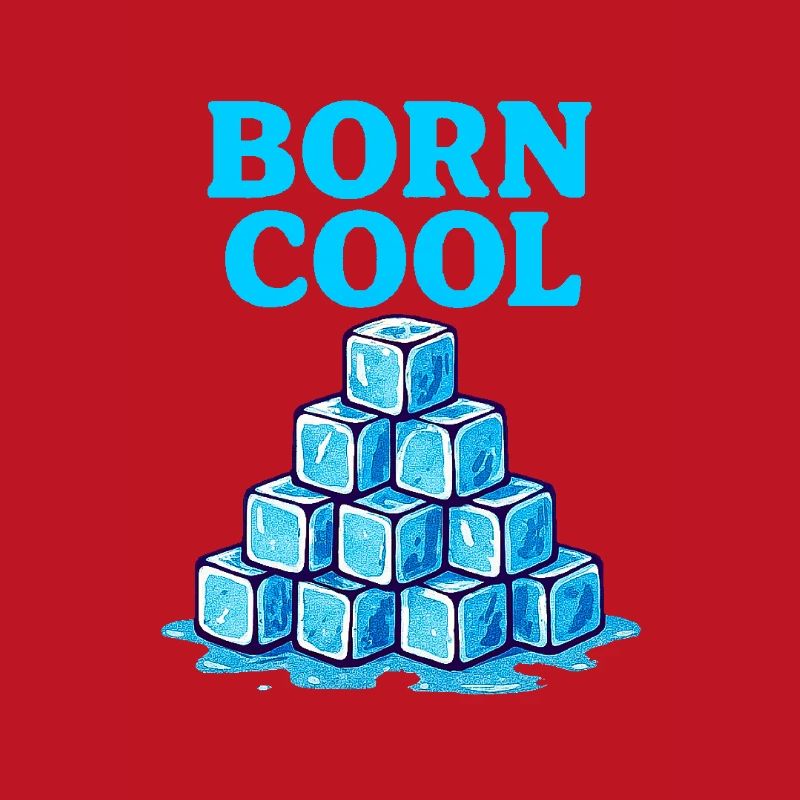 Bloc de glace Pyramide Bleu