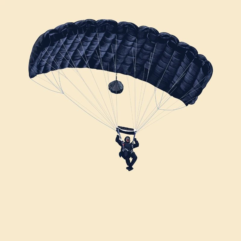 parachuting