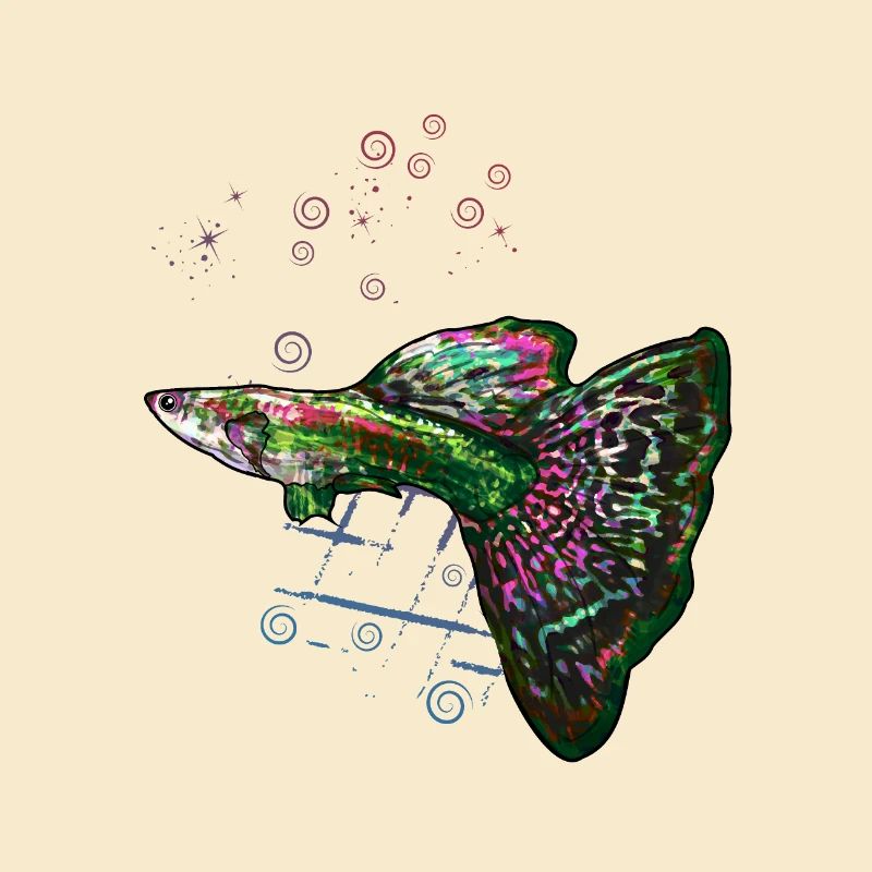 Guppy Beginner Fish Aquarium Fun
