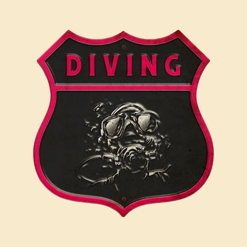 Motif Diver Crest