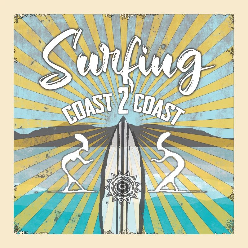 Surfthema Coast 2 Coast Vintage Design